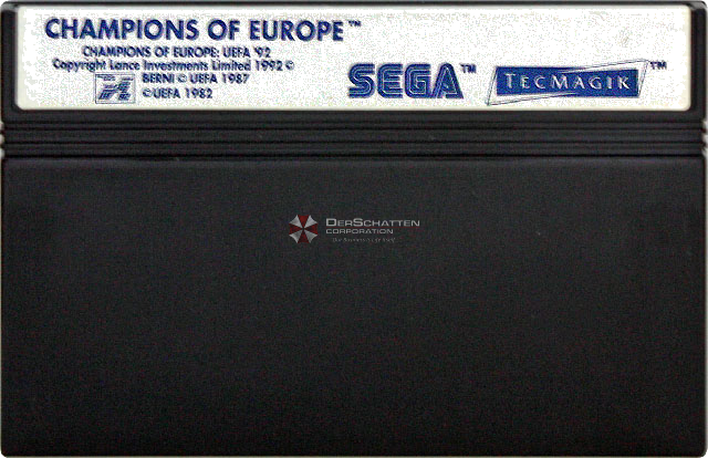 Master System - Champions of Europe